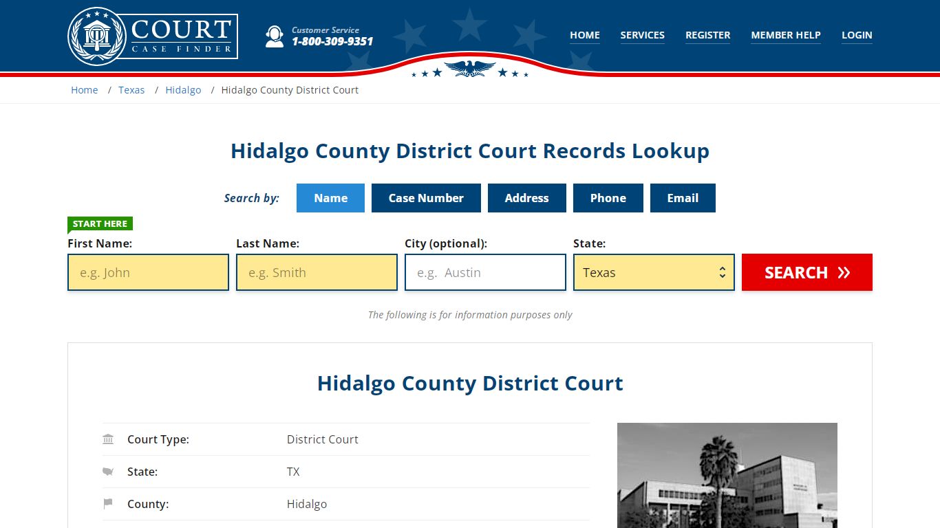 Hidalgo County District Court Records | Edinburg, Hidalgo County, TX ...
