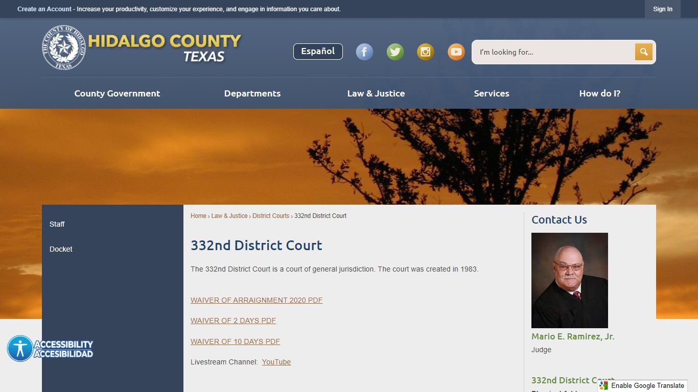 332nd District Court | Hidalgo County, TX - Official Website